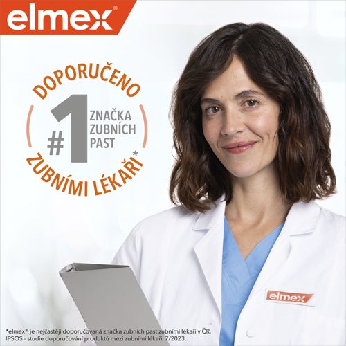  DOPORUČENO ZUBNÍMI LÉKAŘI #1 ZNAČKA ZUBNÍCH PAST